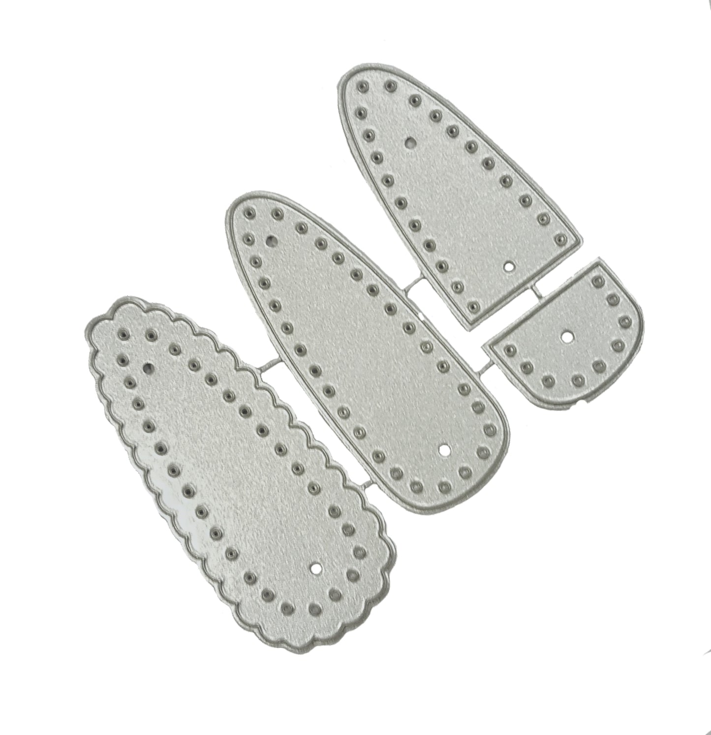 Click Clack Barrete Hair clip Cutting dies 3 pcs set - Luxy Kraft