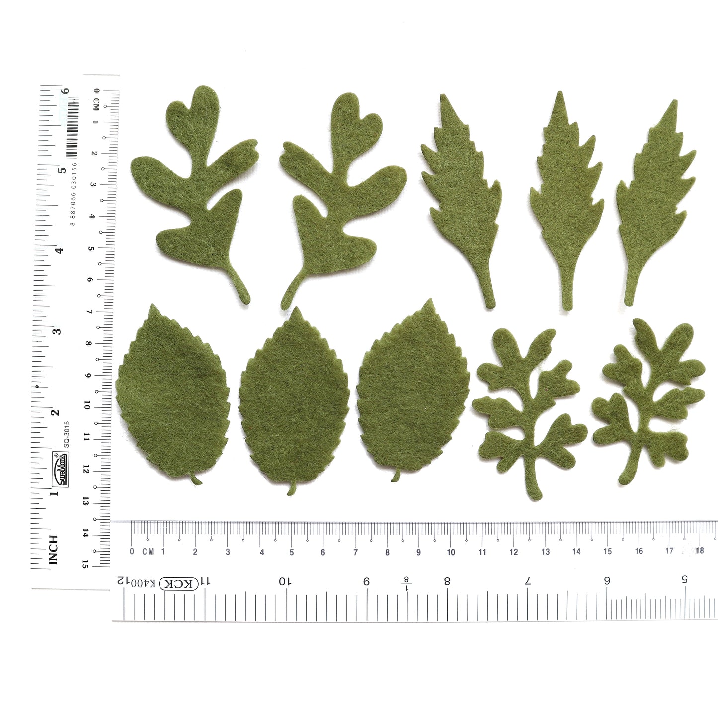 DIY FELT FLOWERS AND LEAVES KIT K-5 - Luxy Kraft