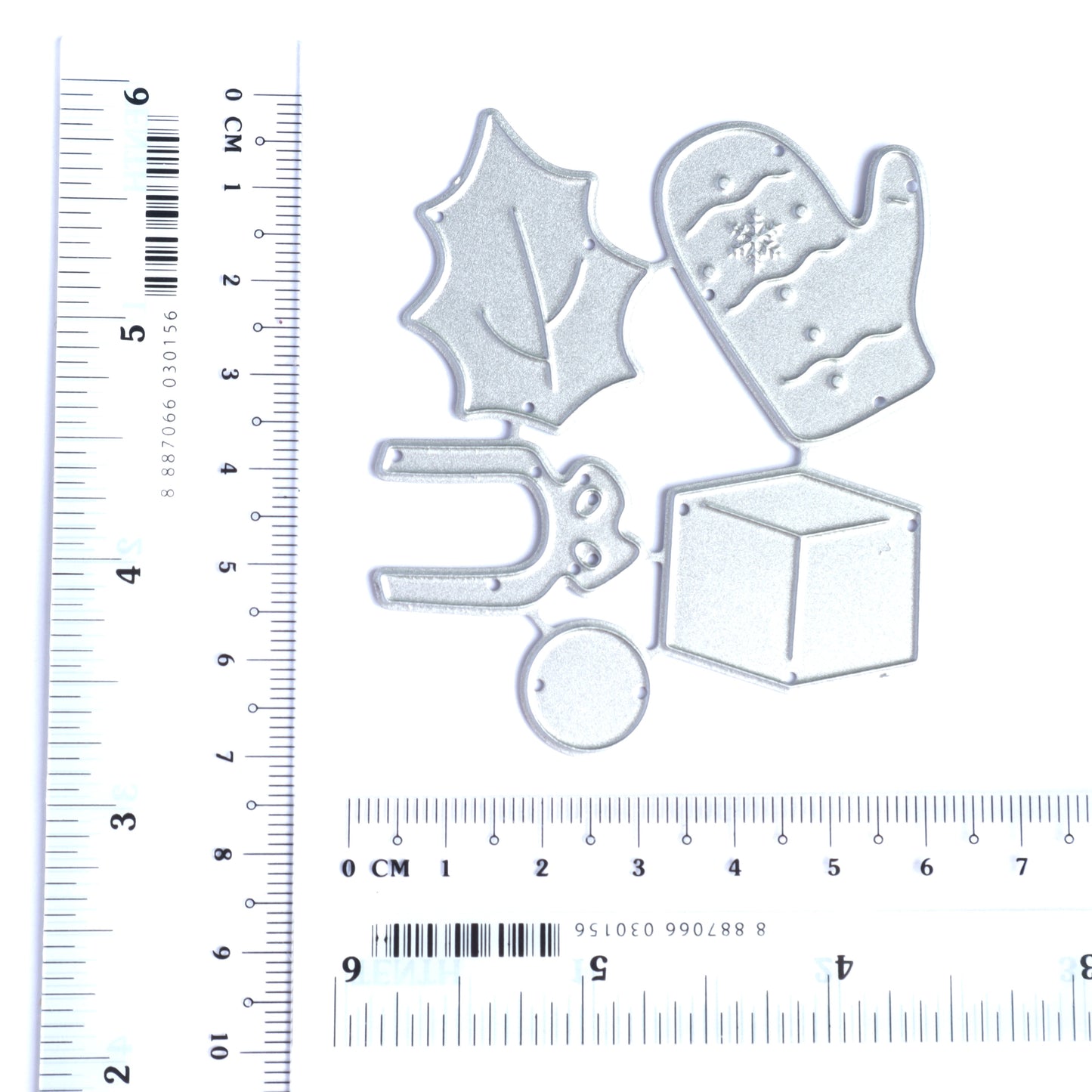 CHRISTMAS HOLLY GIFT MITTEN CUTTING DIES - Luxy Kraft