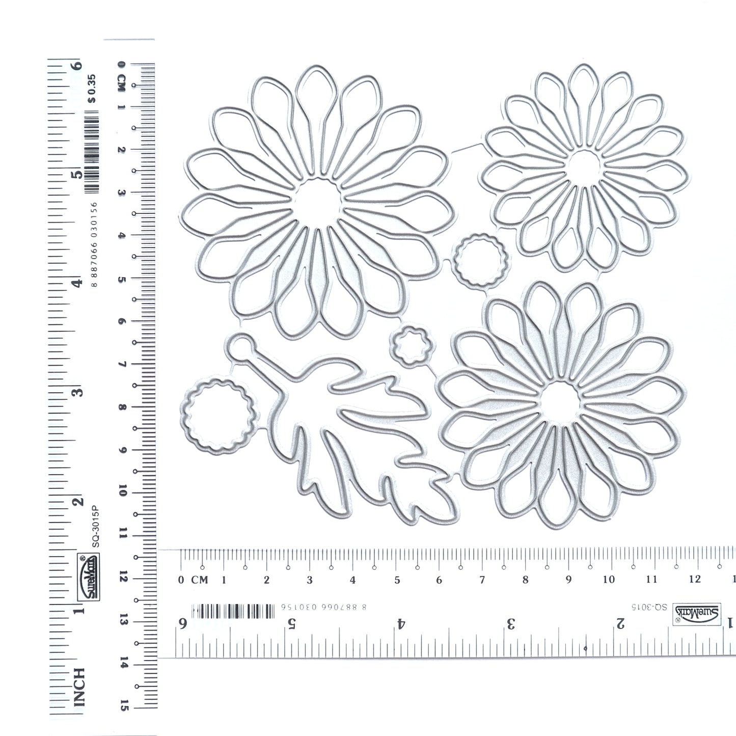 FLOWER CAMOMILE DAHLIA CUTTING DIES - Luxy Kraft