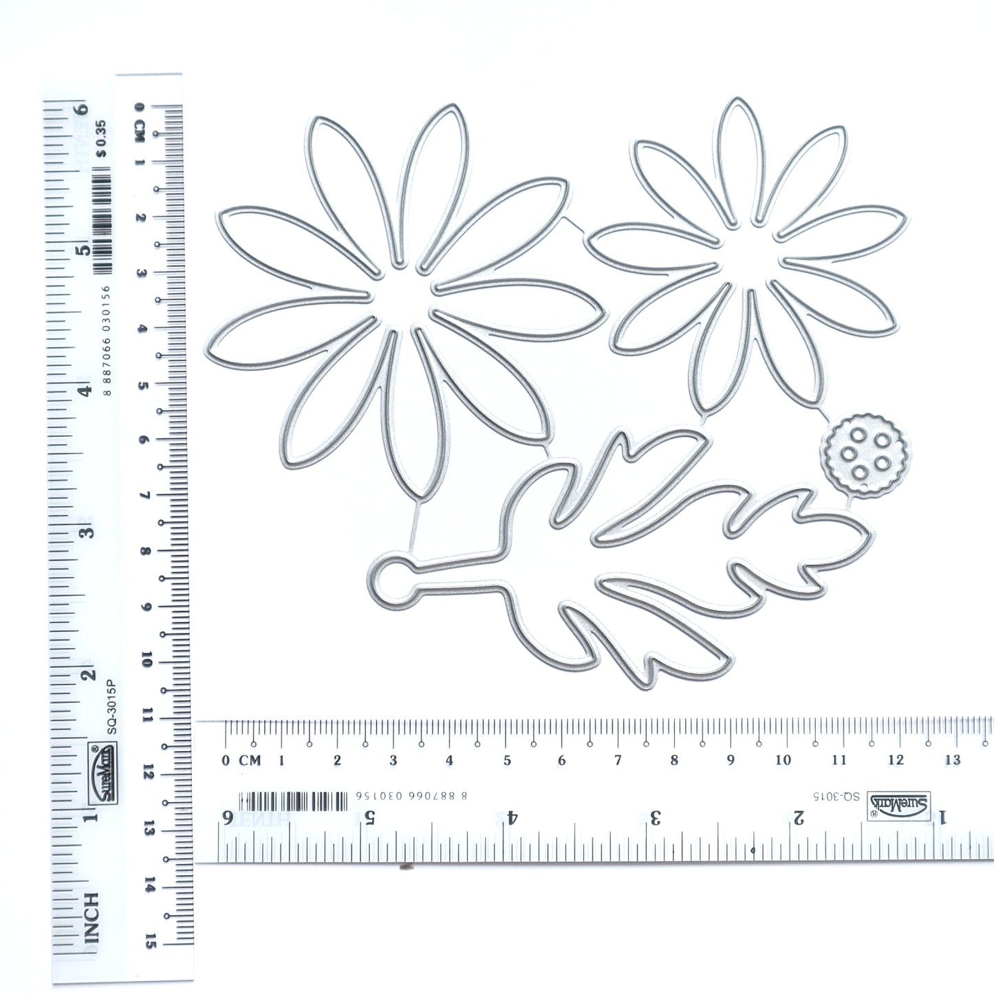 FLOWER LEAF CAMOMILE DAYSI CUTTING DIES - Luxy Kraft