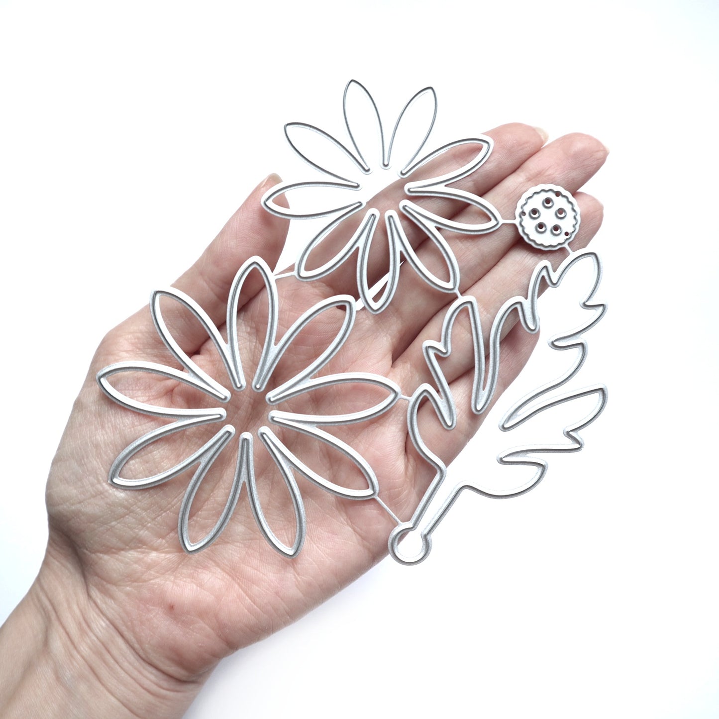 FLOWER LEAF CAMOMILE DAYSI CUTTING DIES - Luxy Kraft
