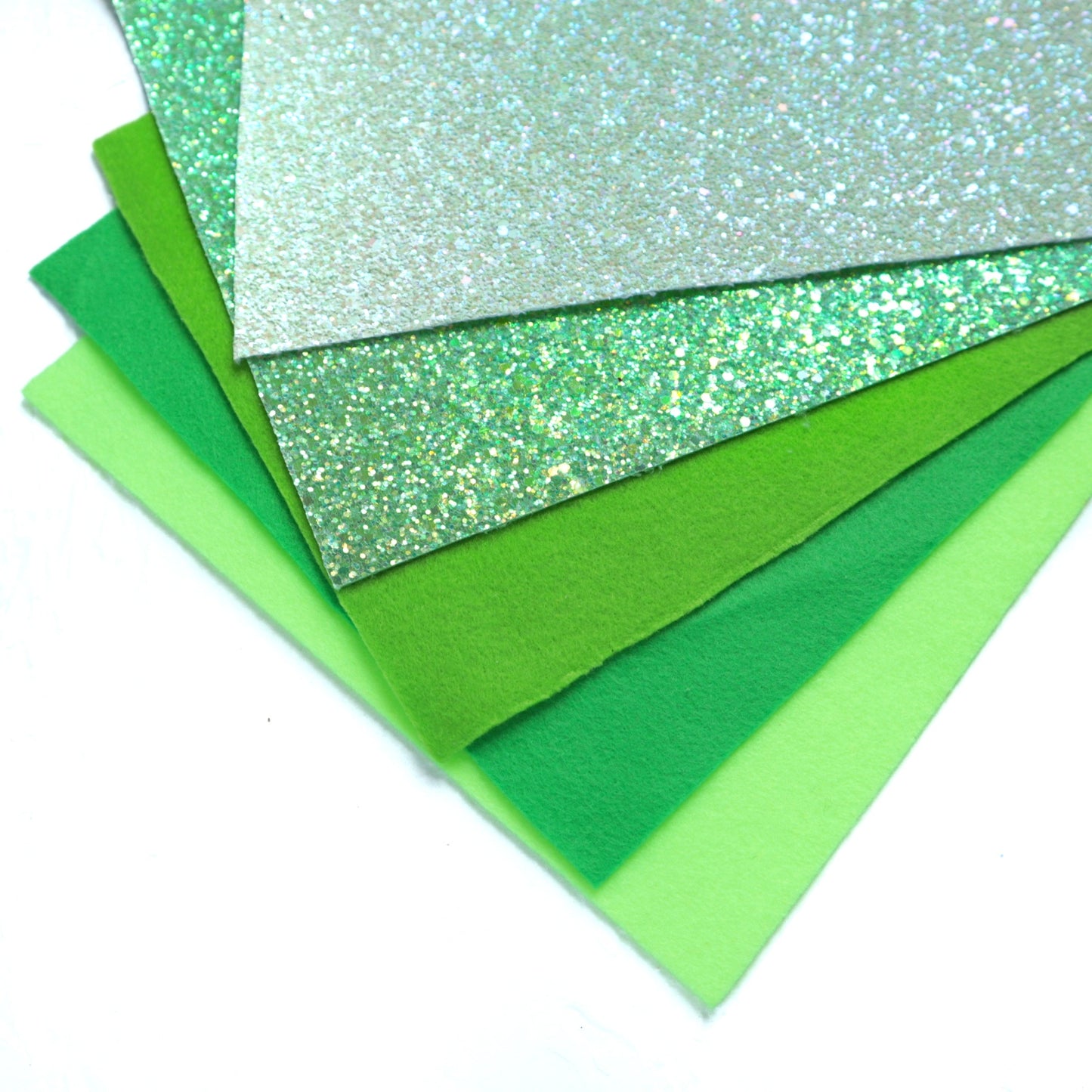 MOHITO SYNTHETIC LEATHER FAUX LEATHER FABRIC AND FELT 20X30 CM 5 PCS SET - Luxy Kraft