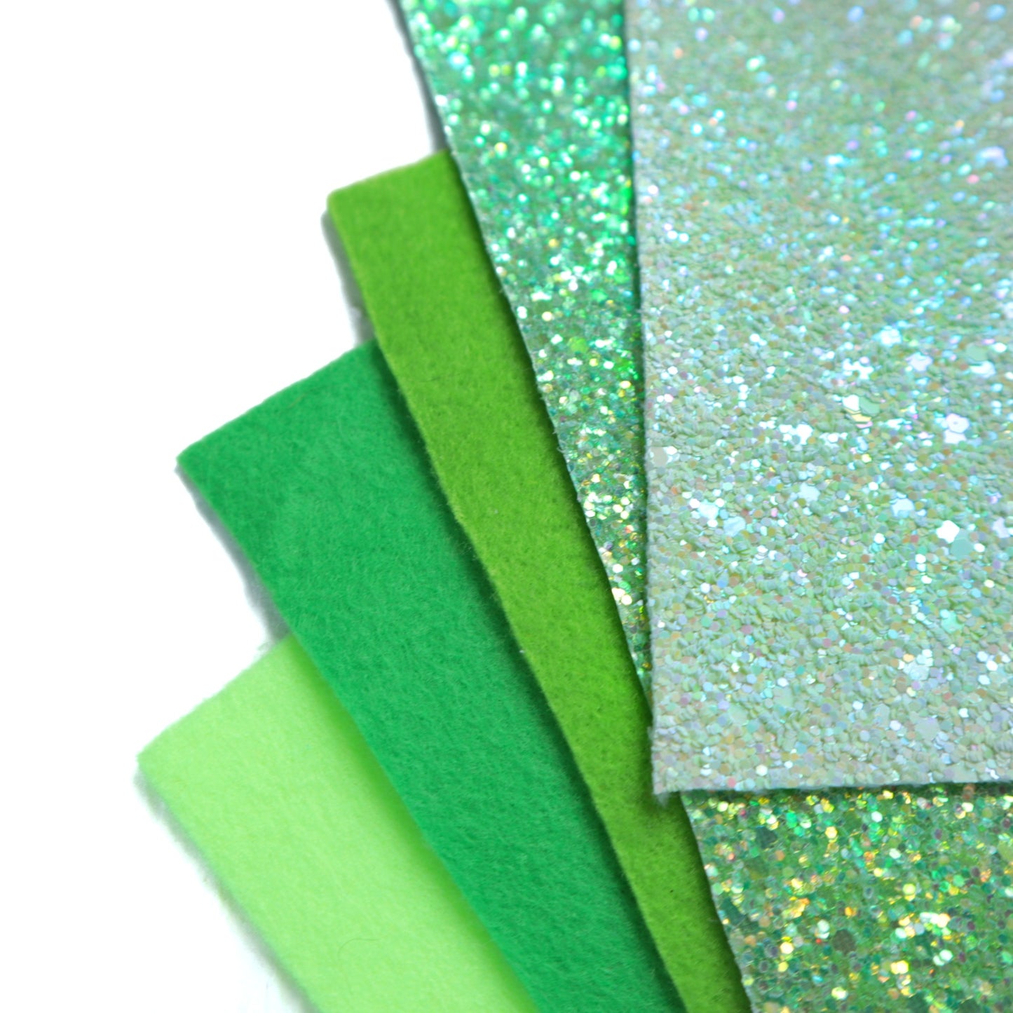 MOHITO SYNTHETIC LEATHER FAUX LEATHER FABRIC AND FELT 20X30 CM 5 PCS SET - Luxy Kraft