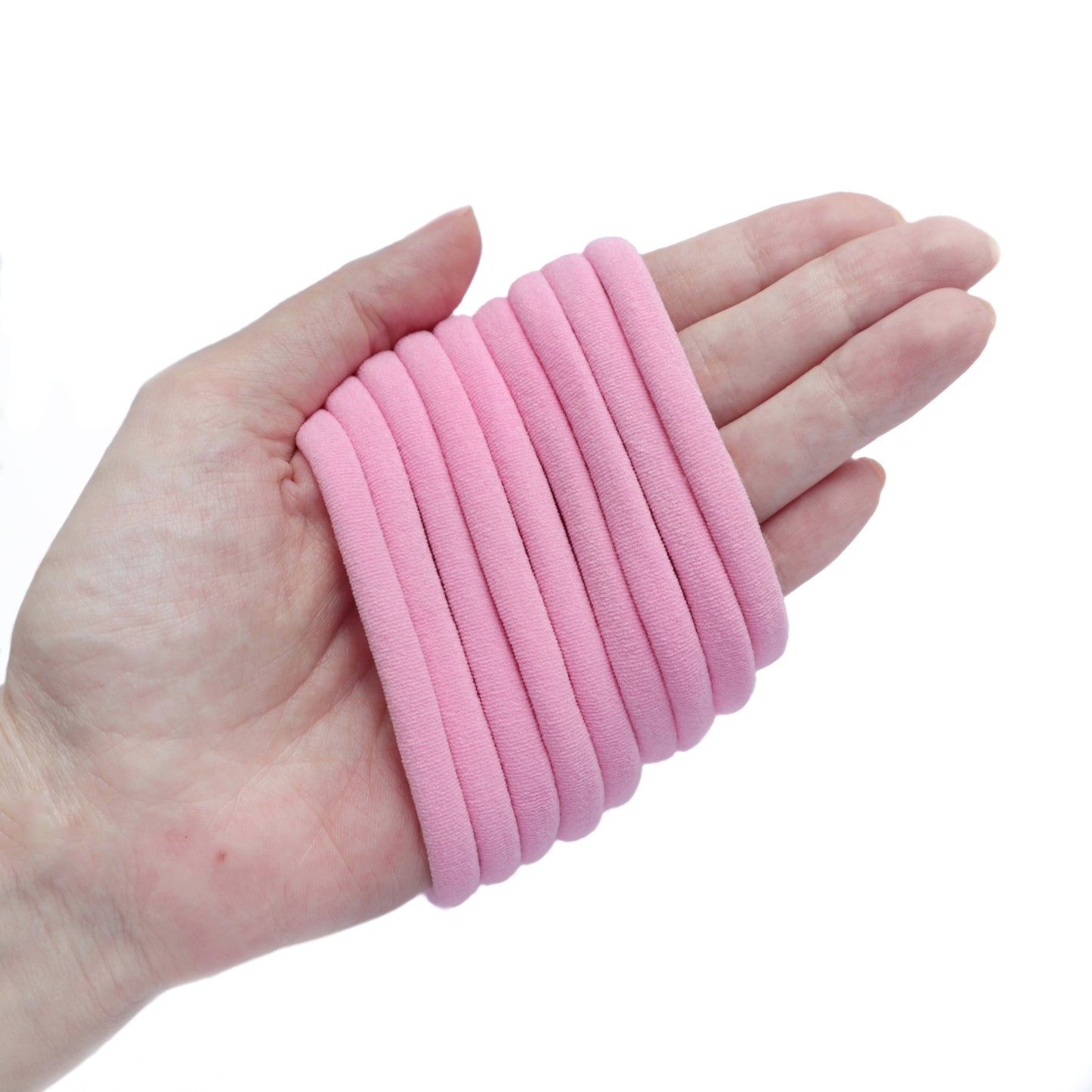 Light Pink Nylon headbands one size fits all headbands - Luxy Kraft