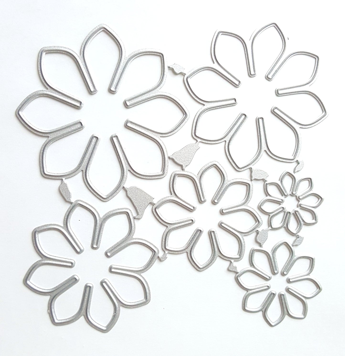 SUCCULENT, GERBERA, DAHLIA, DAISY FLOWER CUTTING DIES 6 PCS SET - Luxy Kraft