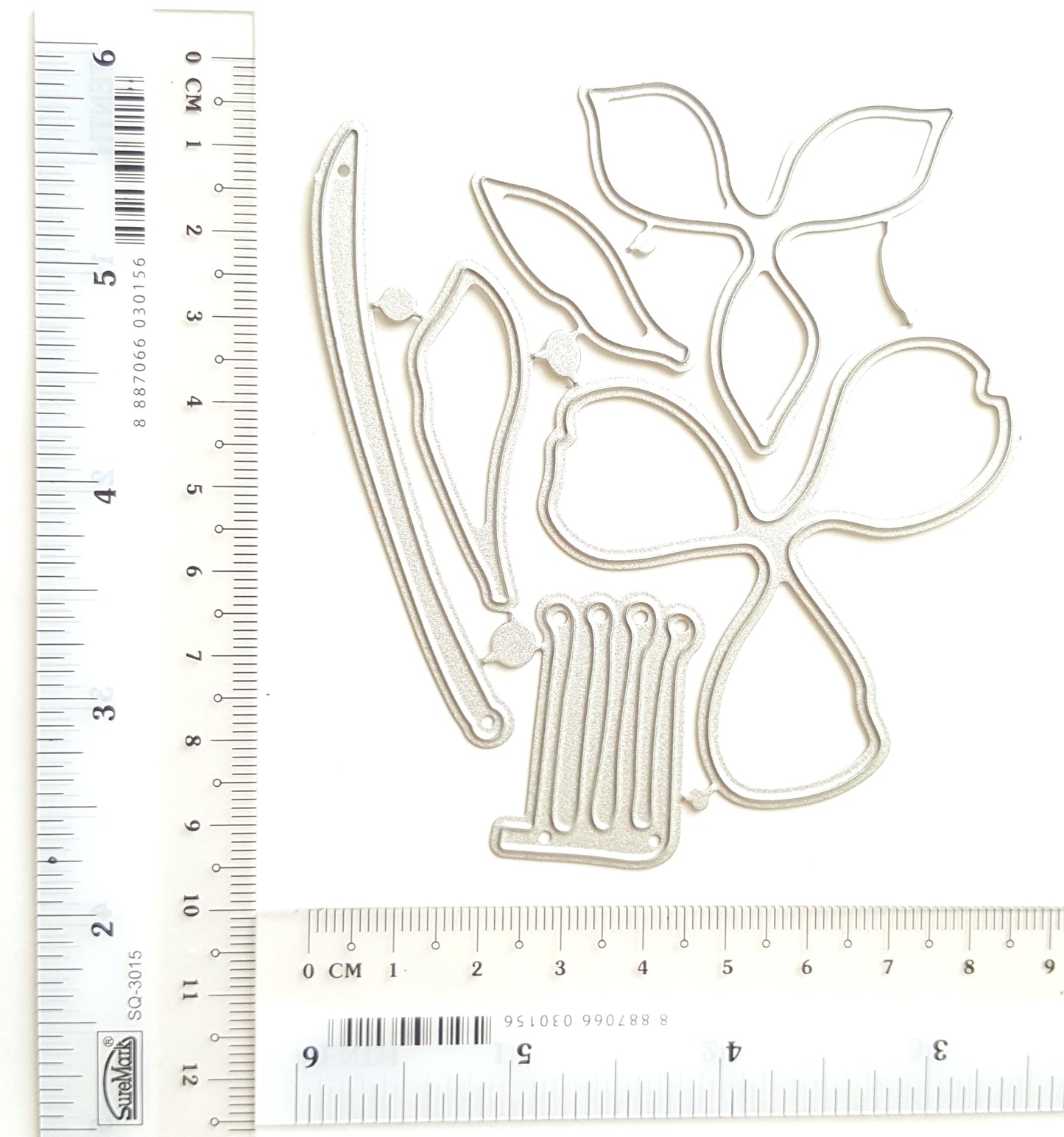 ALSTROEMERI FLOWER CUTTING DIES 6 PCS SET 9.6x8.2 CM - Luxy Kraft