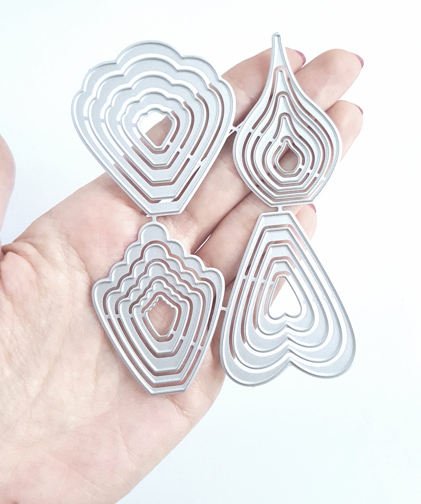 FLOWERS CUTTING DIES 4 SETS - Luxy Kraft