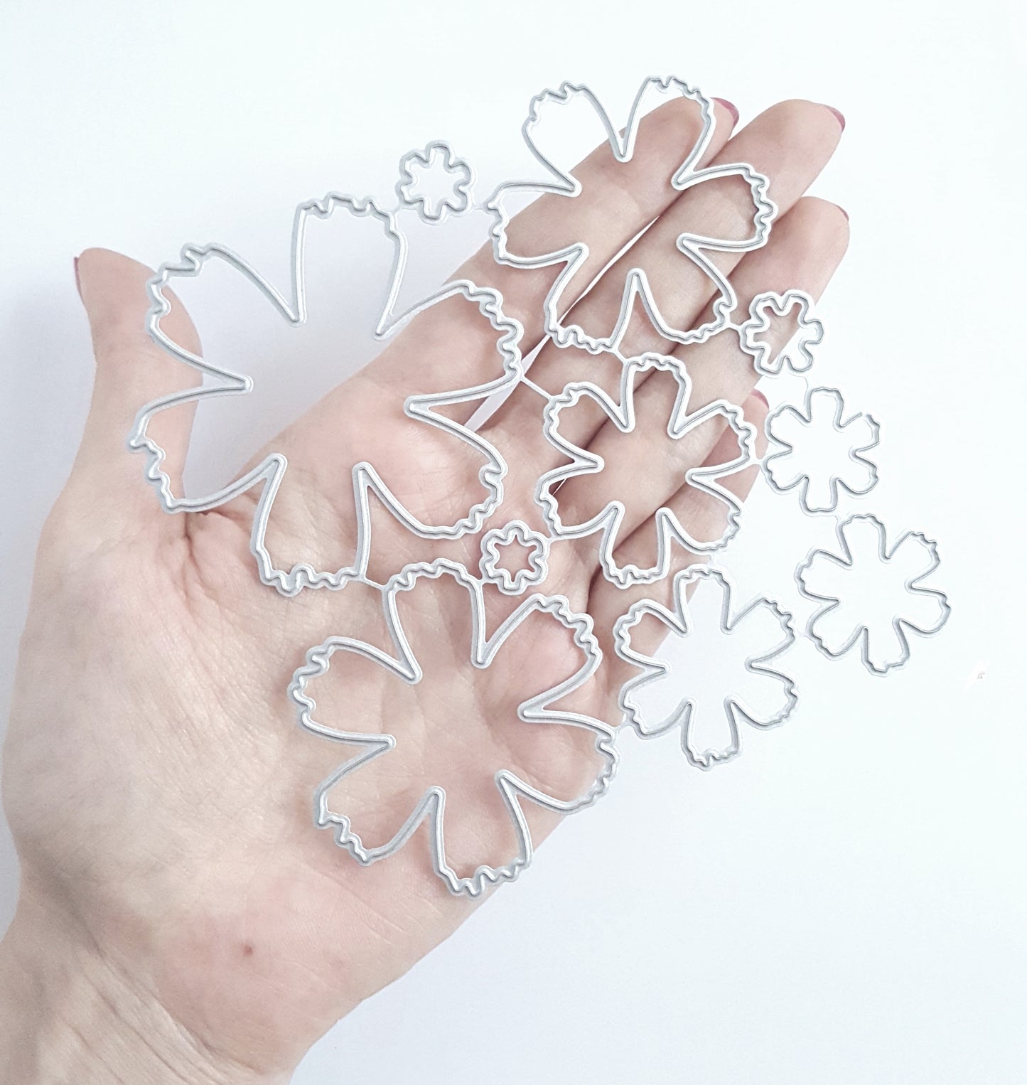 Flower cutting dies set 10 pcs - Luxy Kraft