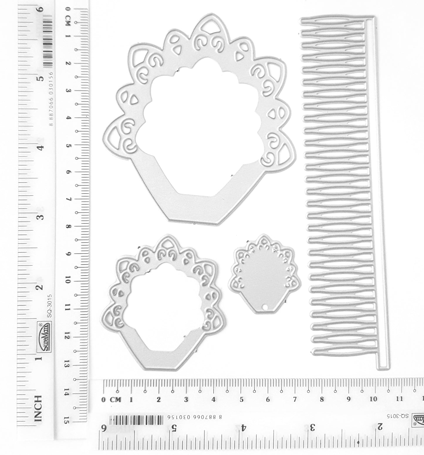 3D FLOWERS CUTTING DIES SET 4 PCS - Luxy Kraft