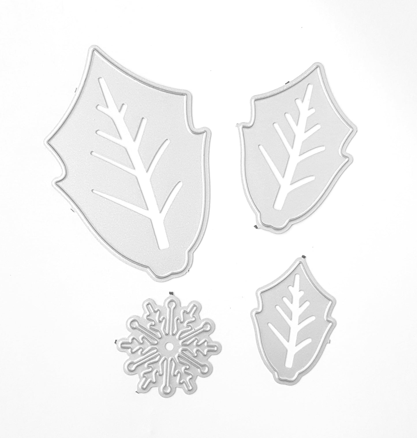 POINSETTIA FLOWERS CUTTING DIES SET 4 PCS - Luxy Kraft