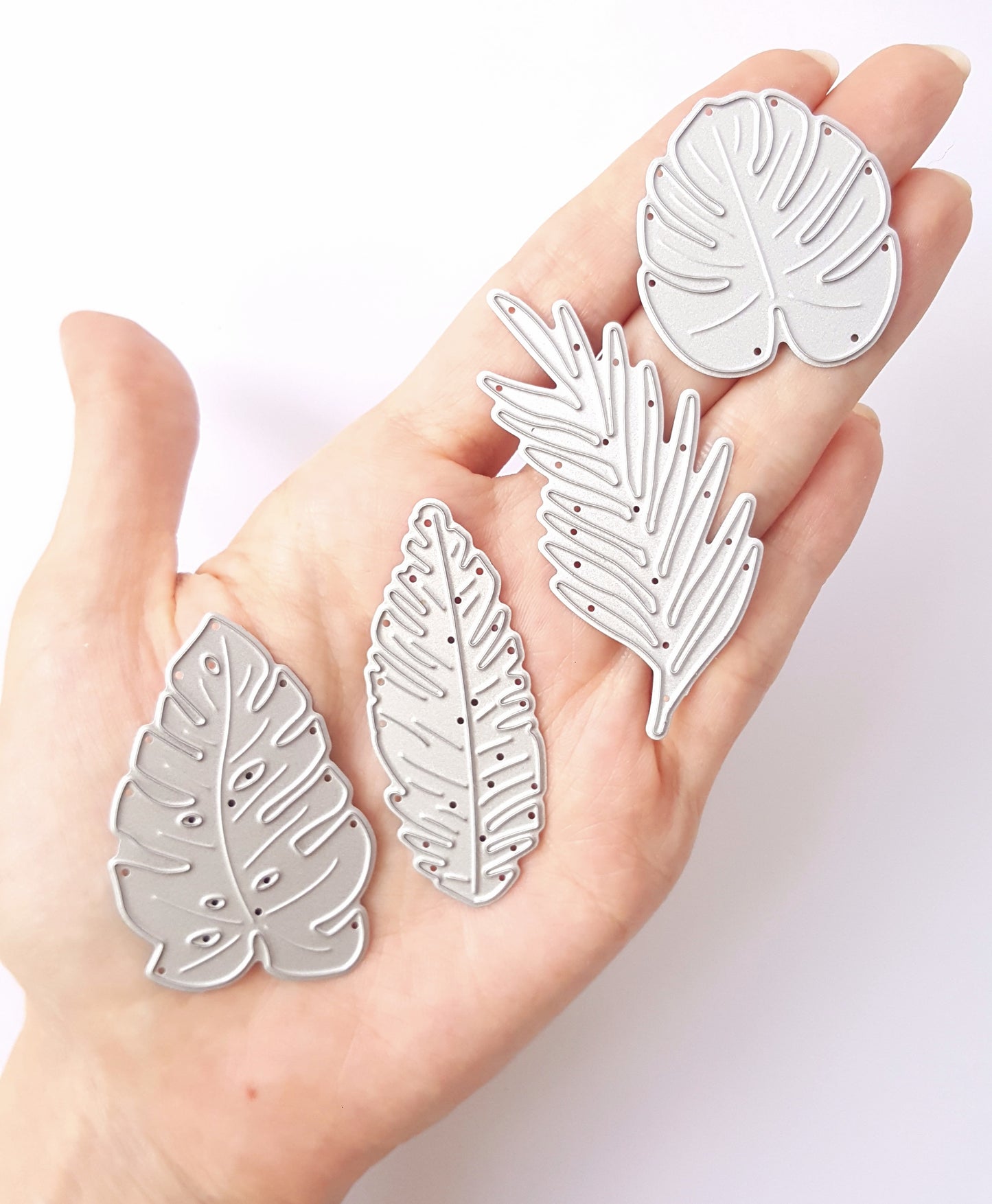 Leaves cutting dies 4 pcs set - Luxy Kraft