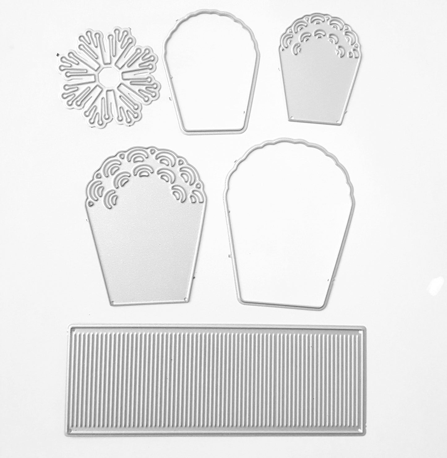 FLOWERS STAMEN CUTTING DIES SET 6 PCS - Luxy Kraft