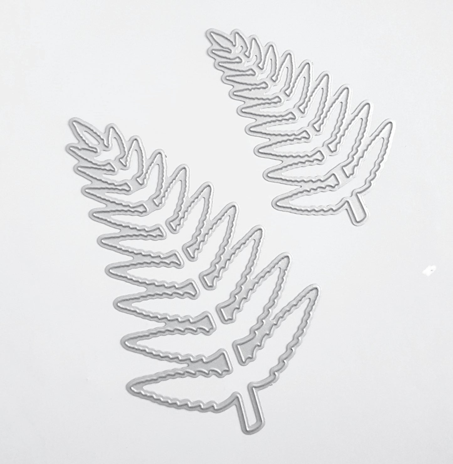 Tree leaf cutting dies 10.3x6.2cm, 7.4x4.5 cm - Luxy Kraft