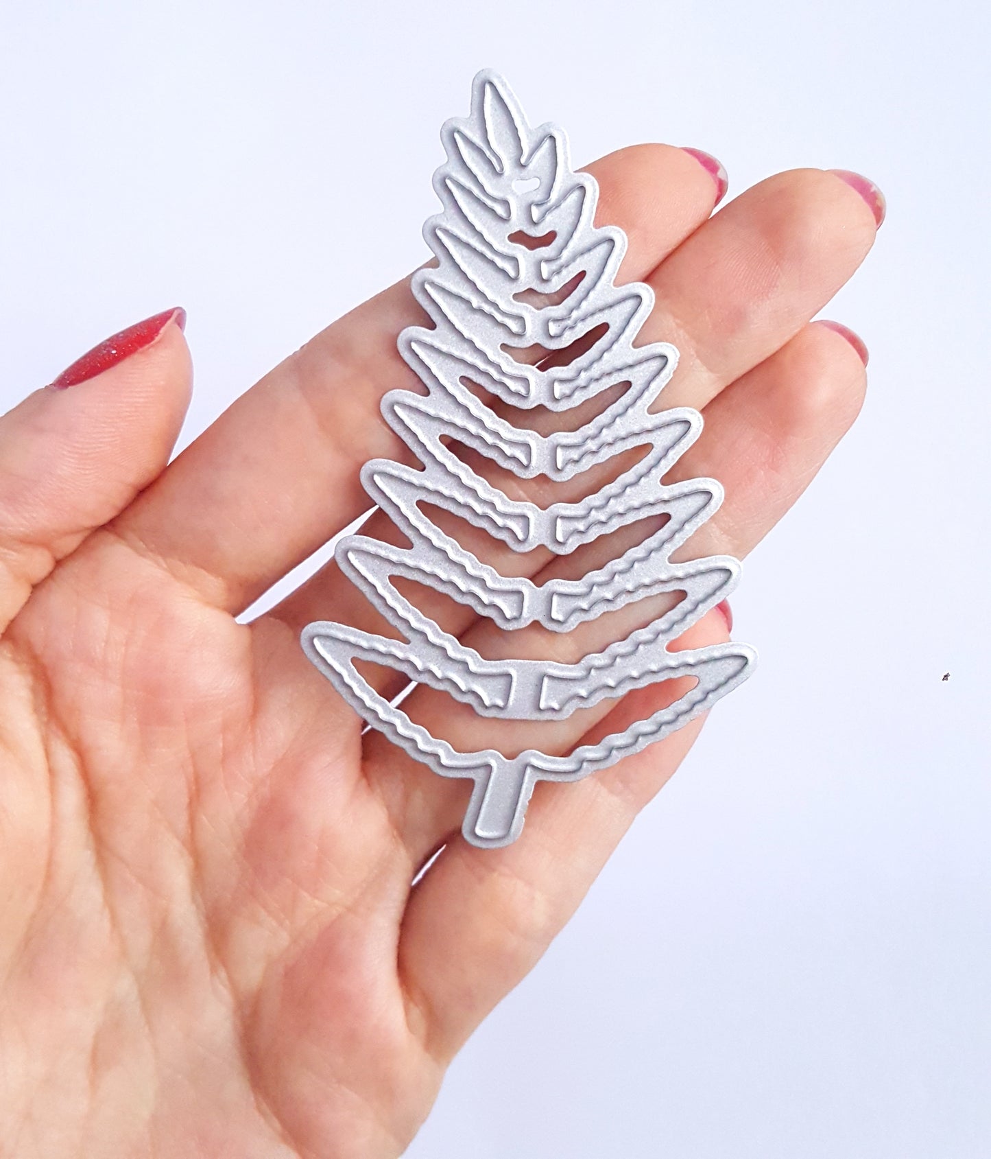 Tree leaf cutting dies 10.3x6.2cm, 7.4x4.5 cm - Luxy Kraft