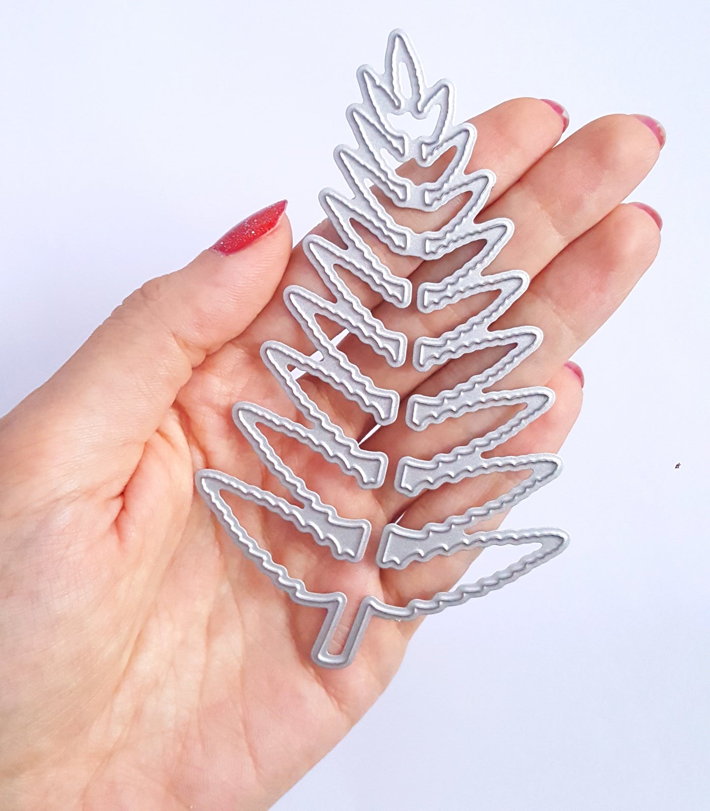 Tree leaf cutting dies 10.3x6.2cm, 7.4x4.5 cm - Luxy Kraft