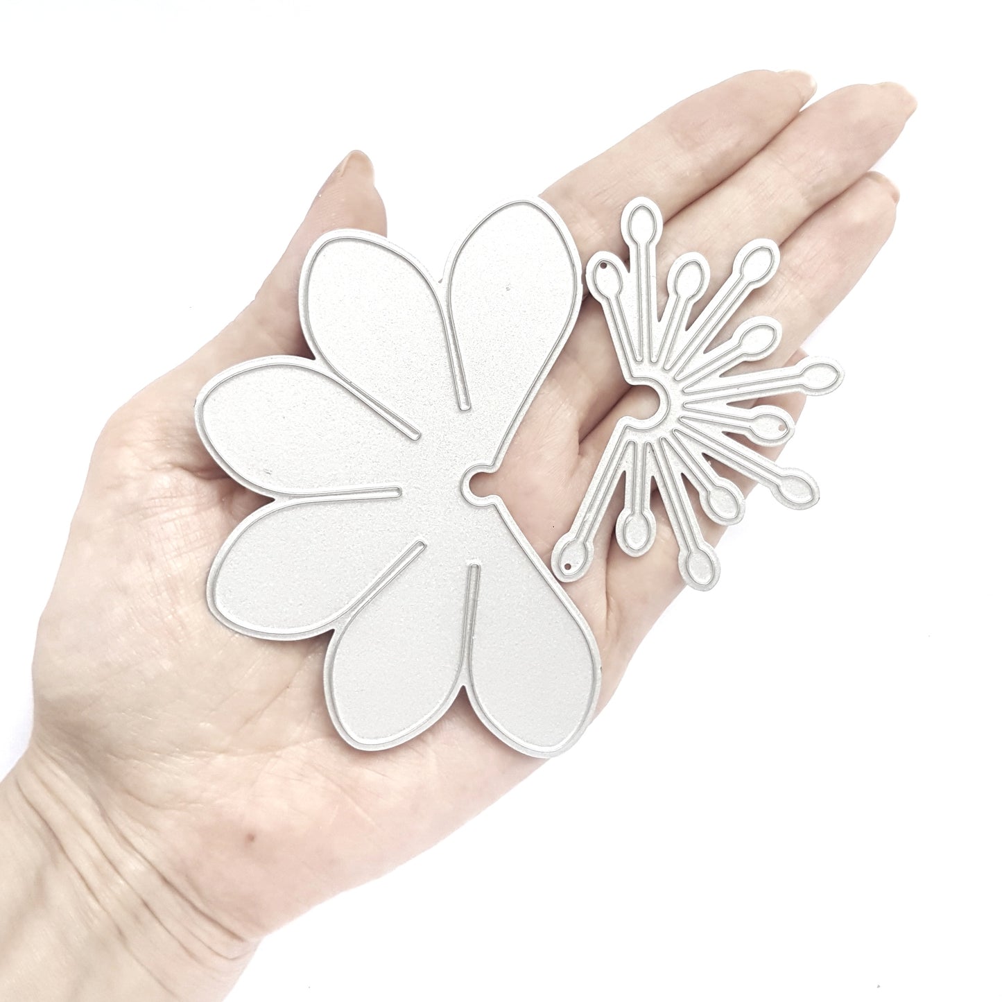PLUMERIA FLOWER CUTTING DIES 2 PCS SET - Luxy Kraft