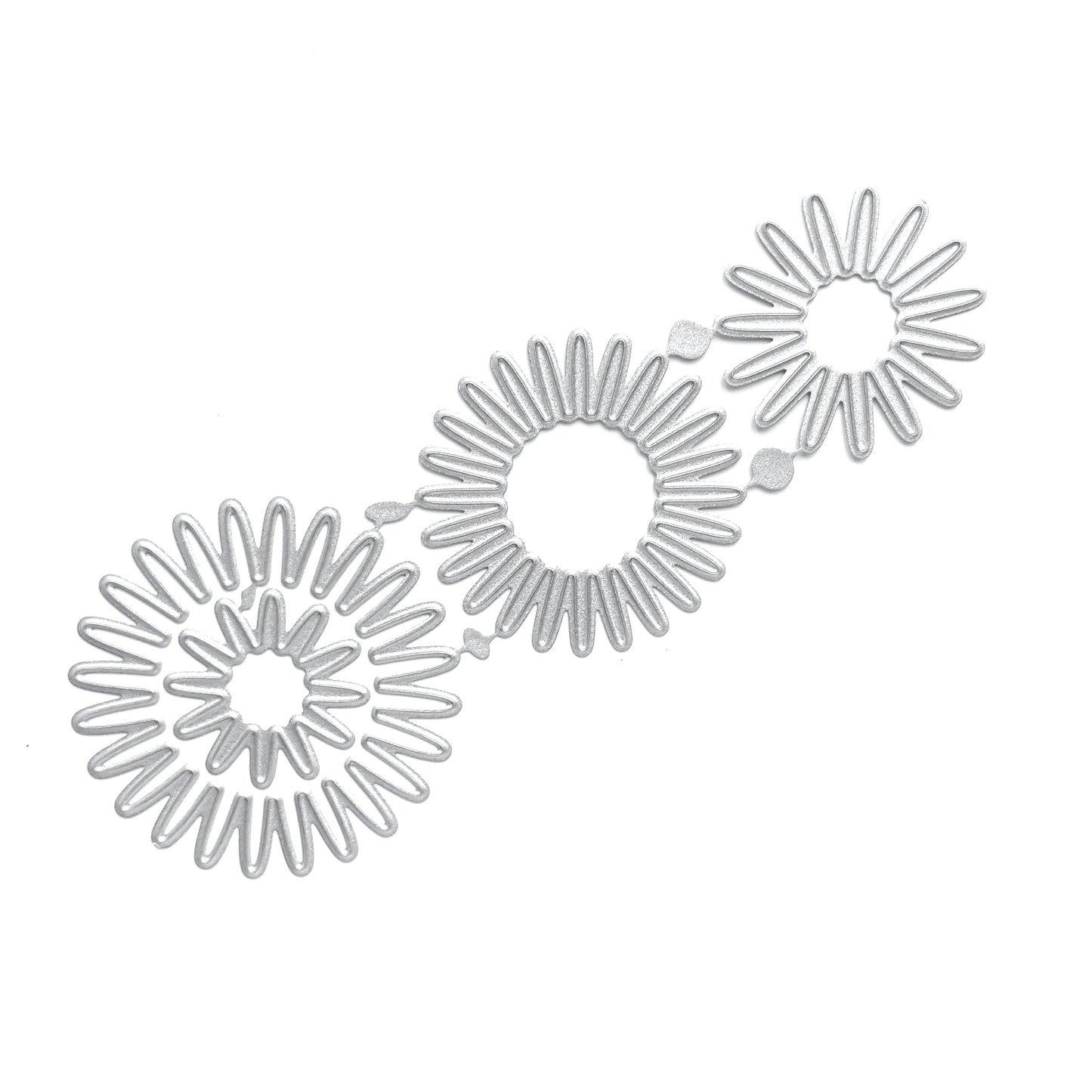 FLOWER CUTTING DIES SET 4 PCS SET - Luxy Kraft