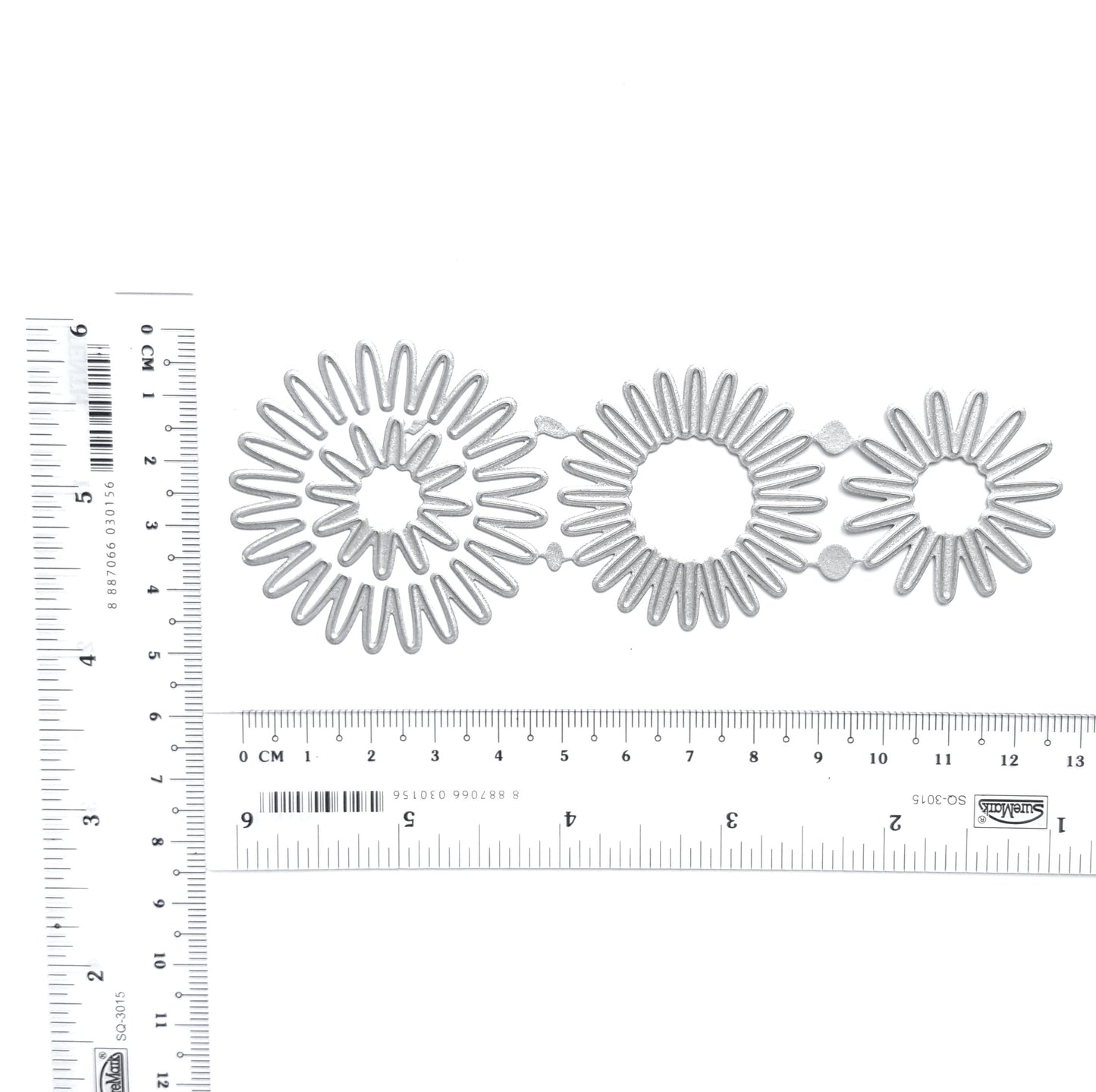 FLOWER CUTTING DIES SET 4 PCS SET - Luxy Kraft