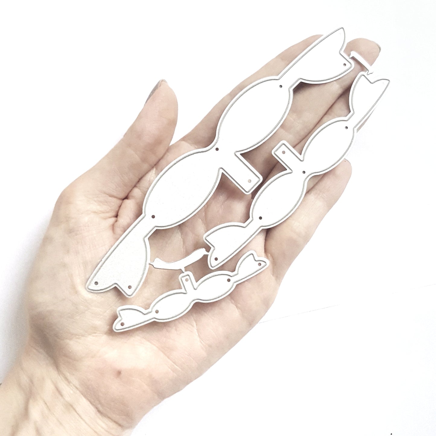 BOW TIE CUTTING DIES 3 PCS SET - Luxy Kraft