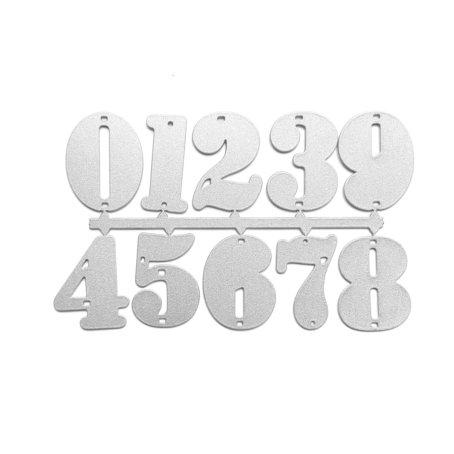 0-9 NUMBERS CUTTING DIES 10 PCS SET - Luxy Kraft