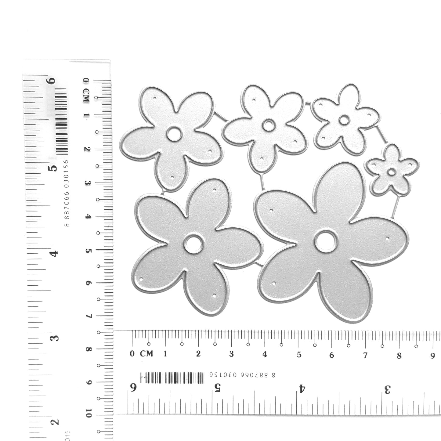 FLOWERS CUTTING DIES SET 6 PCS - Luxy Kraft