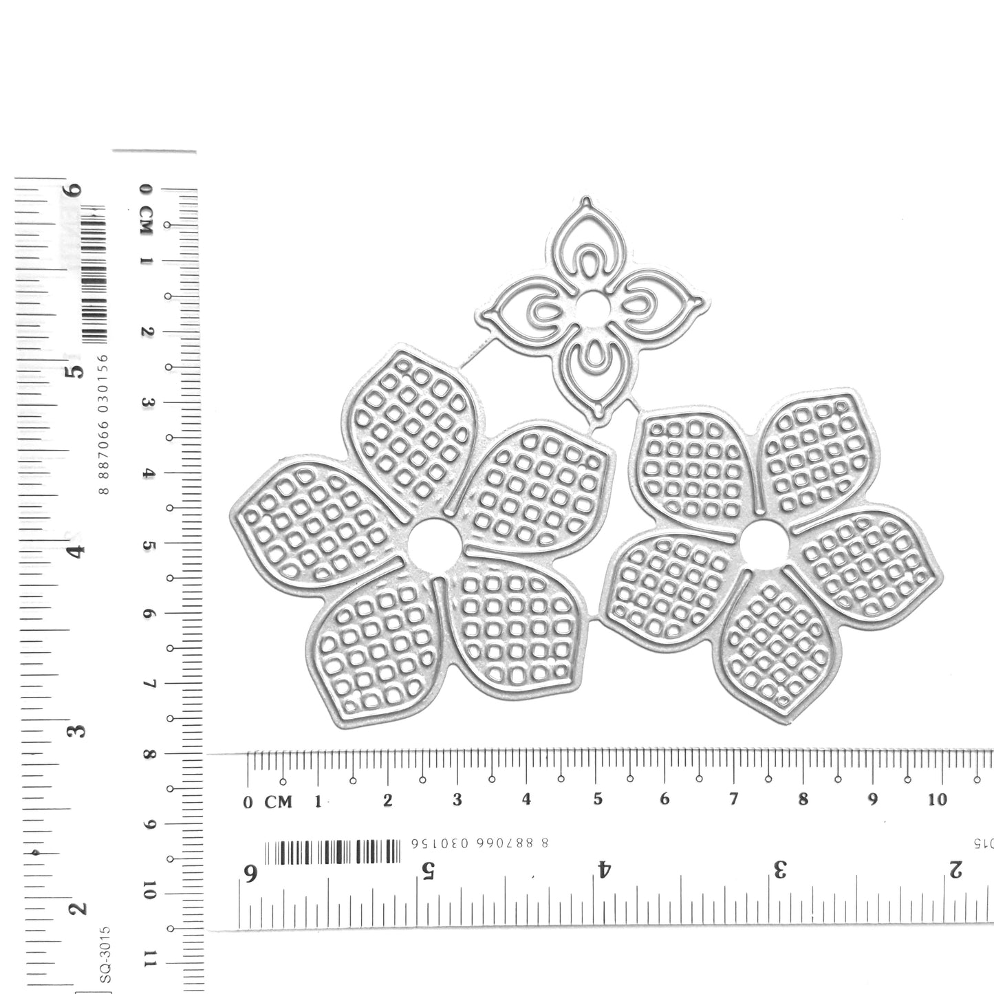FLOWERS CUTTING DIES 3 PCS SET - Luxy Kraft