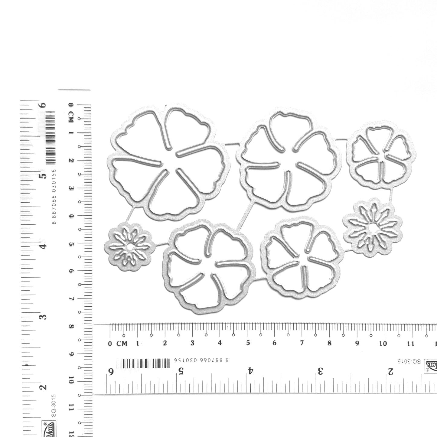 FLOWERS CUTTING DIES 7 PCS SET - Luxy Kraft