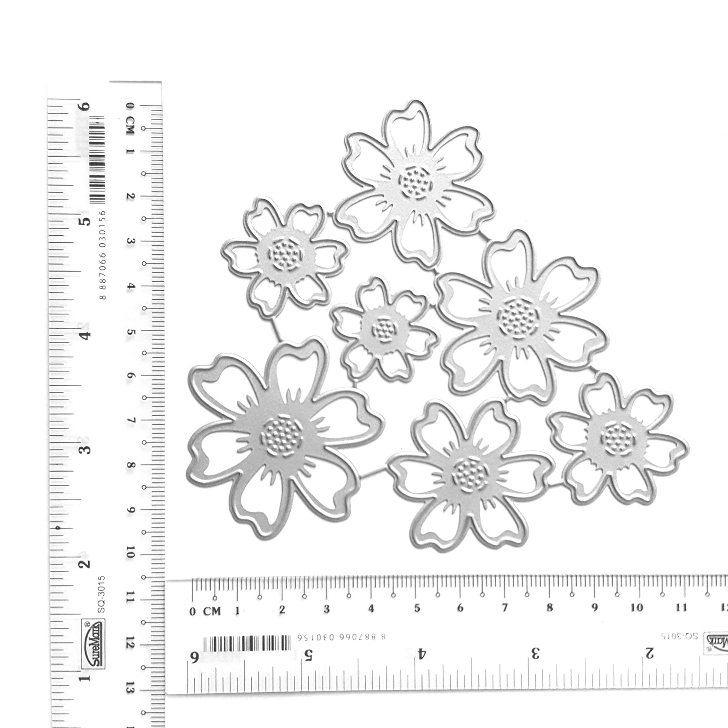 FLOWERS CUTTING DIES 7 PCS SET - Luxy Kraft