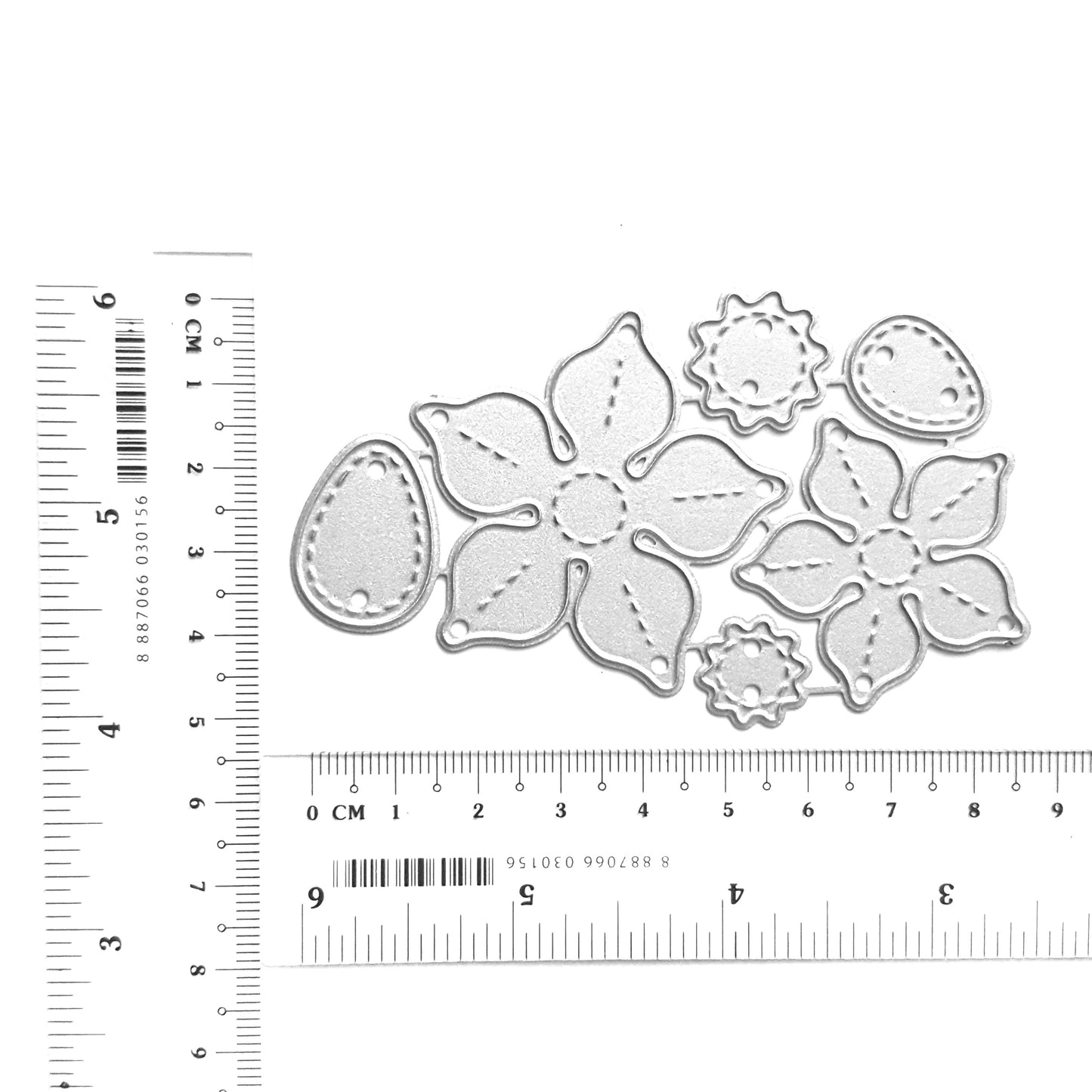 FLOWER CUTTING DIES 6 PCS SET - Luxy Kraft