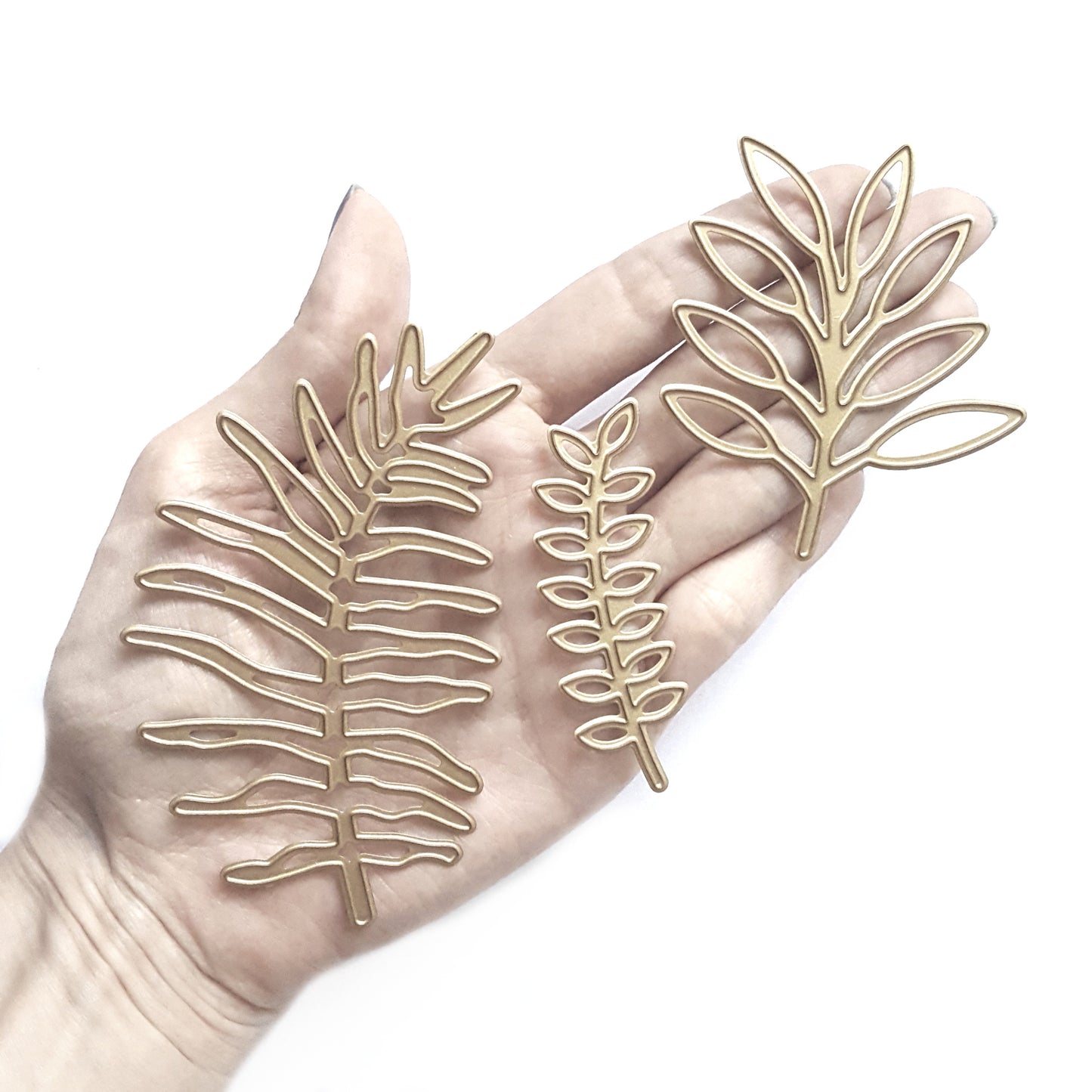 LEAVES CUTTING DIES 3 PCS SET - Luxy Kraft