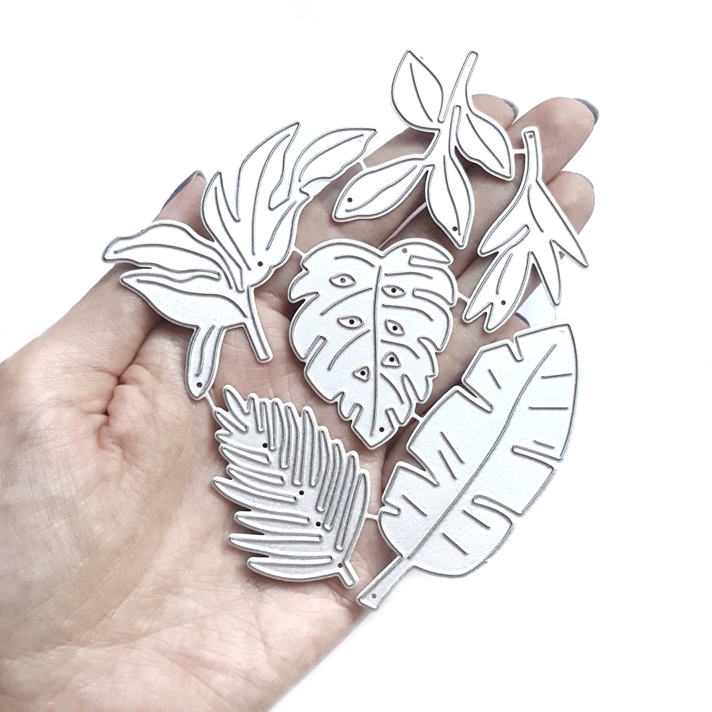 LEAVES CUTTING DIES 6 PCS SET - Luxy Kraft