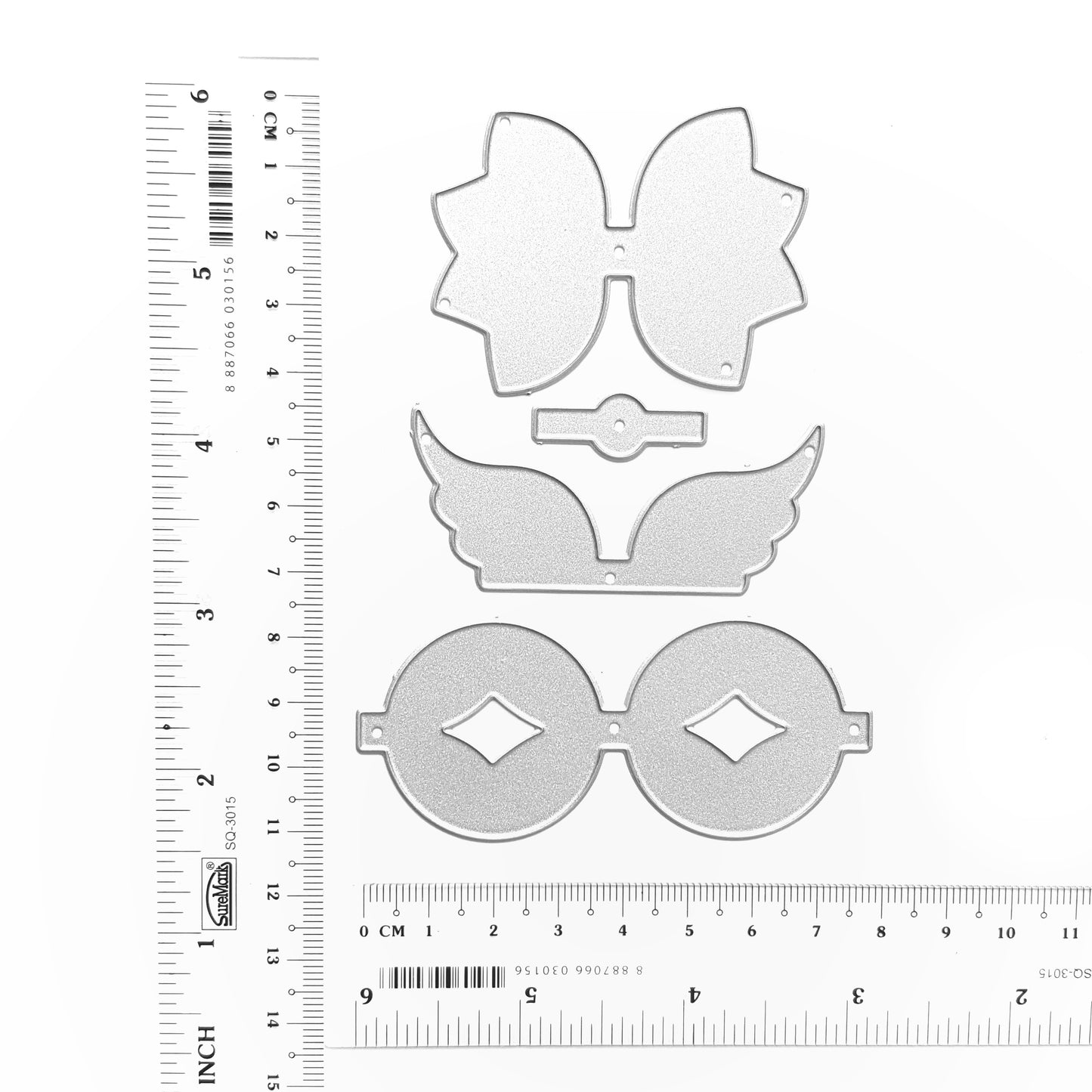 BOW CUTTING DIES 4 PCS SET - Luxy Kraft
