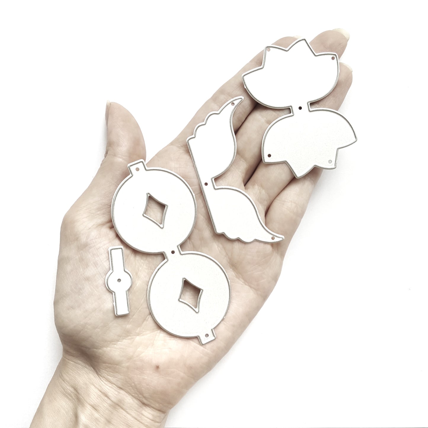 BOW CUTTING DIES 4 PCS SET - Luxy Kraft