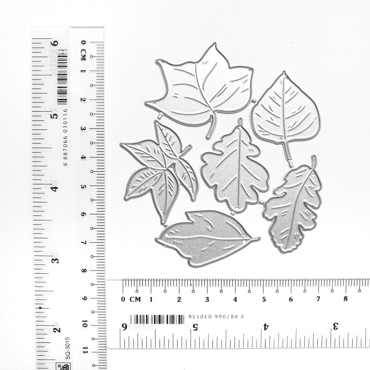 Leaves Metal Cutting Dies 6 pcs set - Luxy Kraft
