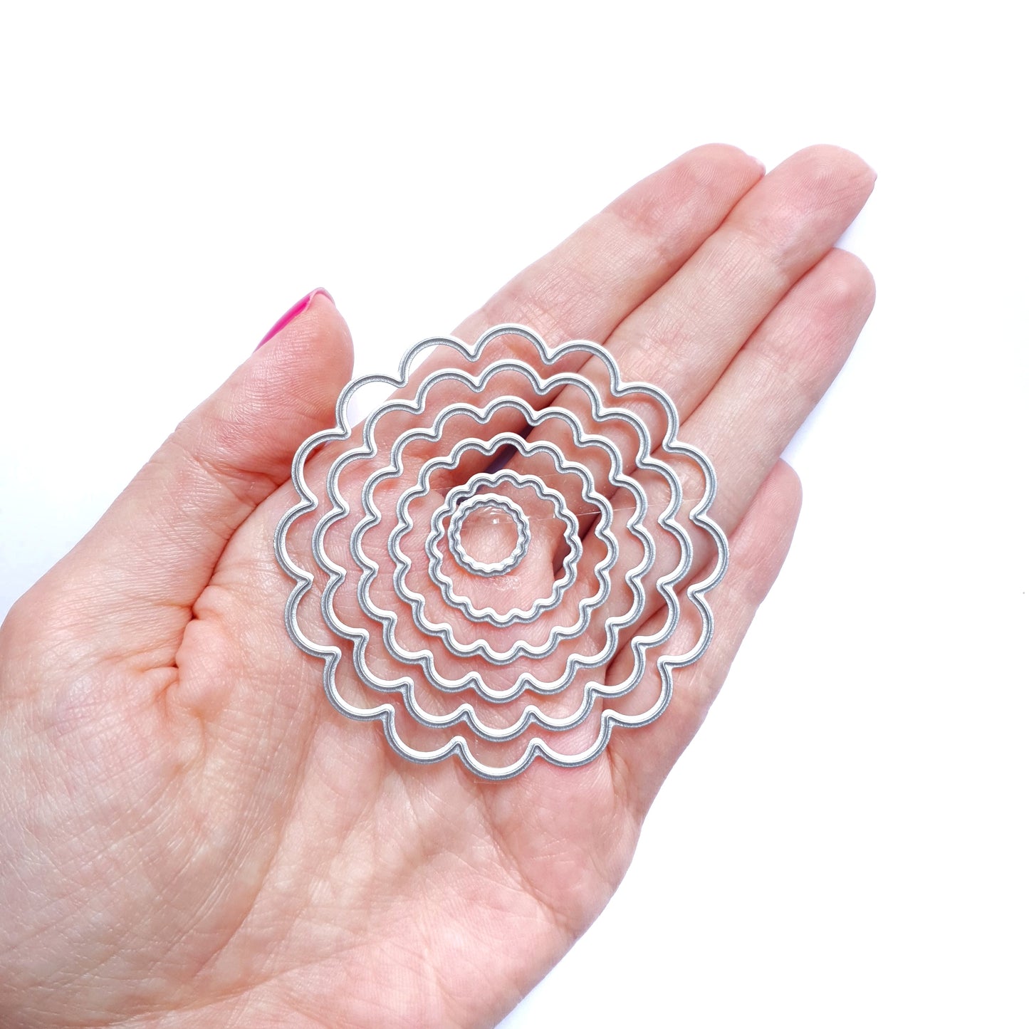 Flower CUTTING DIES 6 pcs set - Luxy Kraft