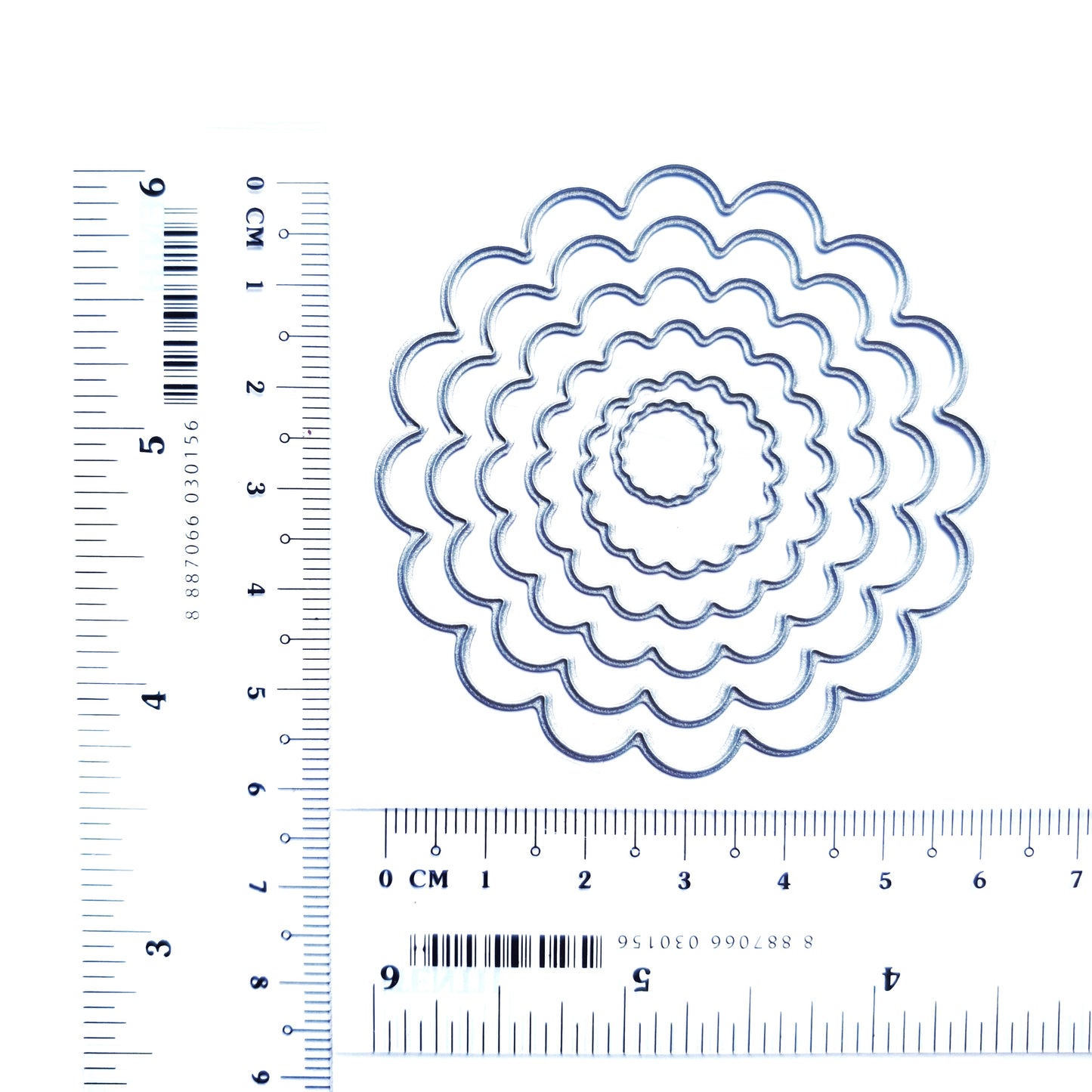 Flower CUTTING DIES 6 pcs set - Luxy Kraft