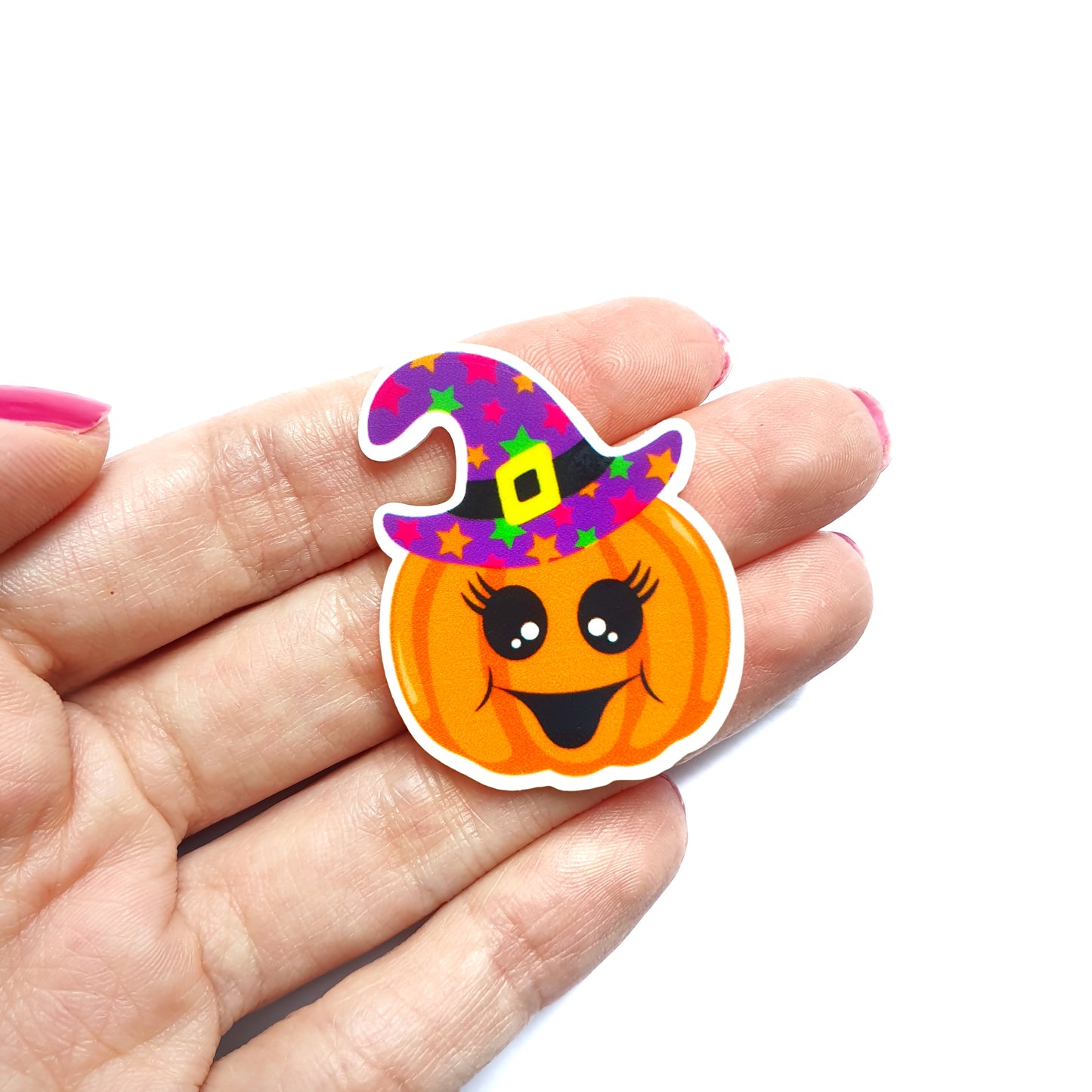 Halloween Resin Acrylic Planar Caboshones 4 pcs - Luxy Kraft