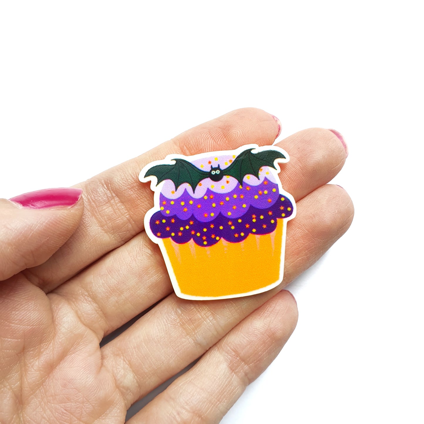 Halloween Resin Acrylic Planar Caboshones 4 pcs - Luxy Kraft