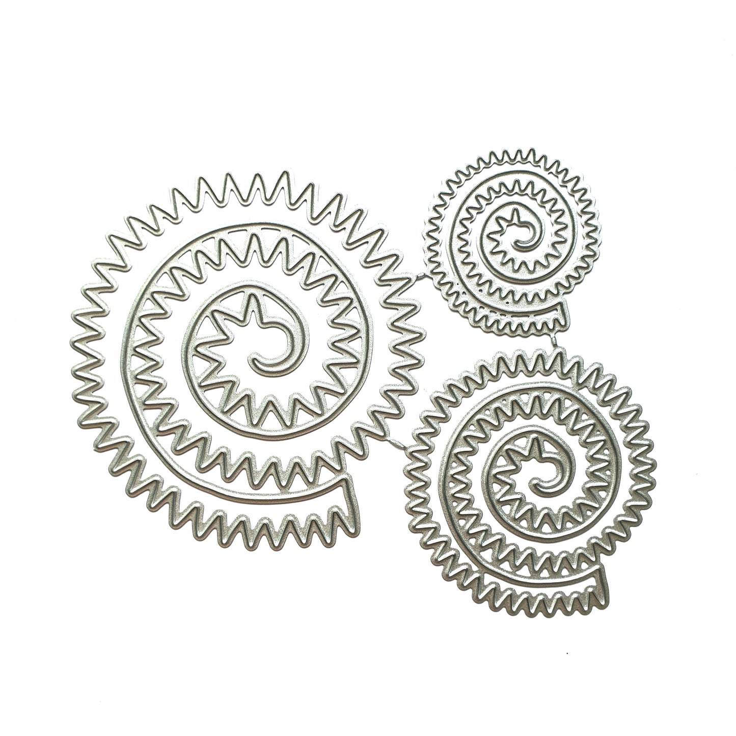 CHRYSANTHEMUM SRIRAL FLOWER CUTTING DIES 3 PARTS - Luxy Kraft