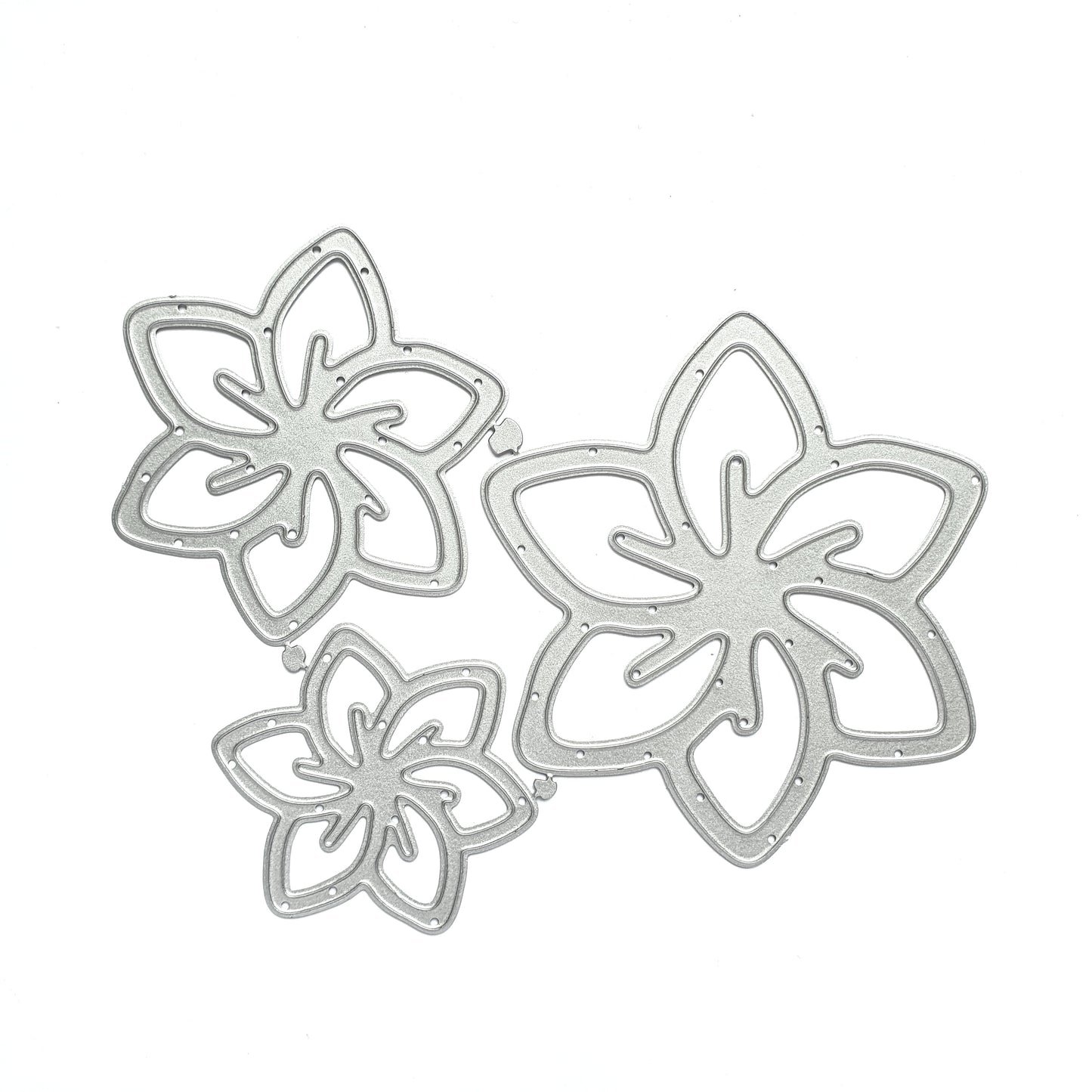 FLOWER CUTTING DIES 3 PCS SET - Luxy Kraft