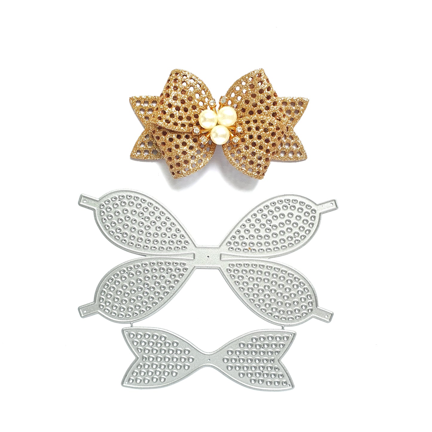 PUNCHED HOLES BOW CUTTING DIES - Luxy Kraft