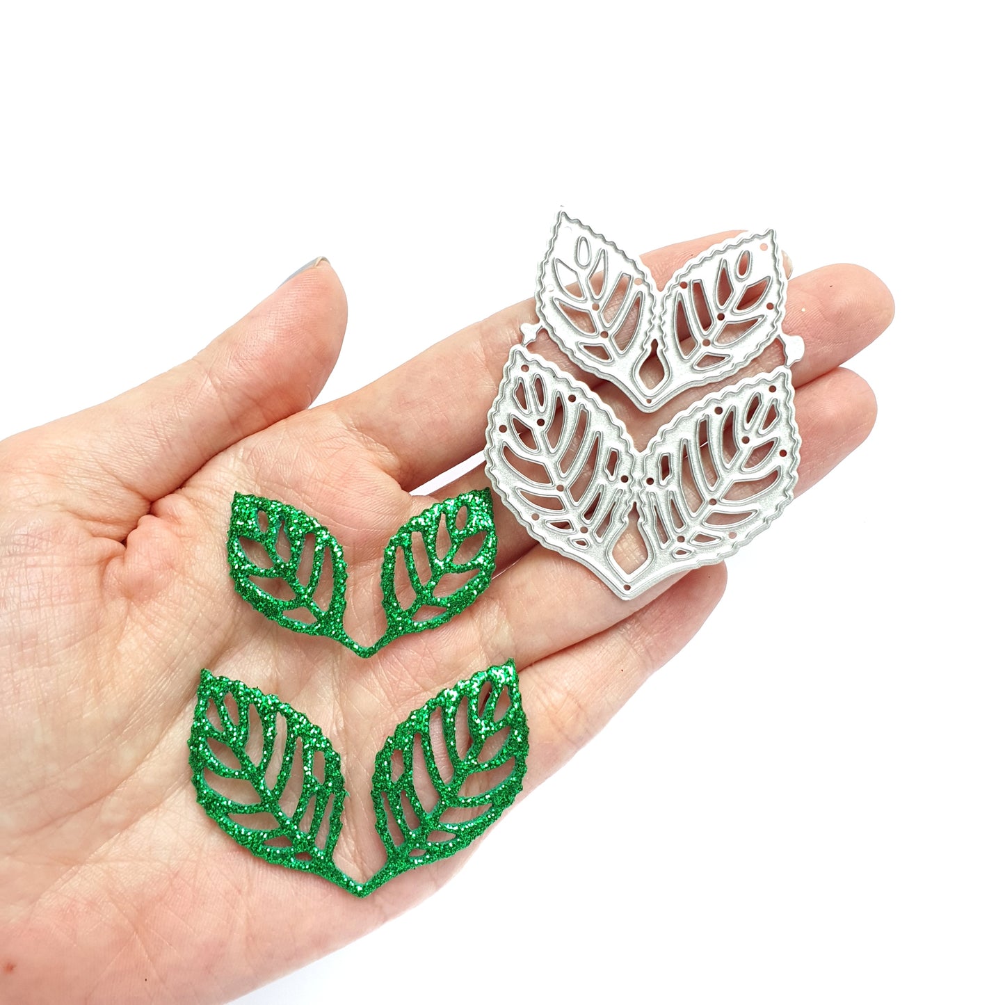 3D LEAVES CUTTING DIES 2 PCS - Luxy Kraft