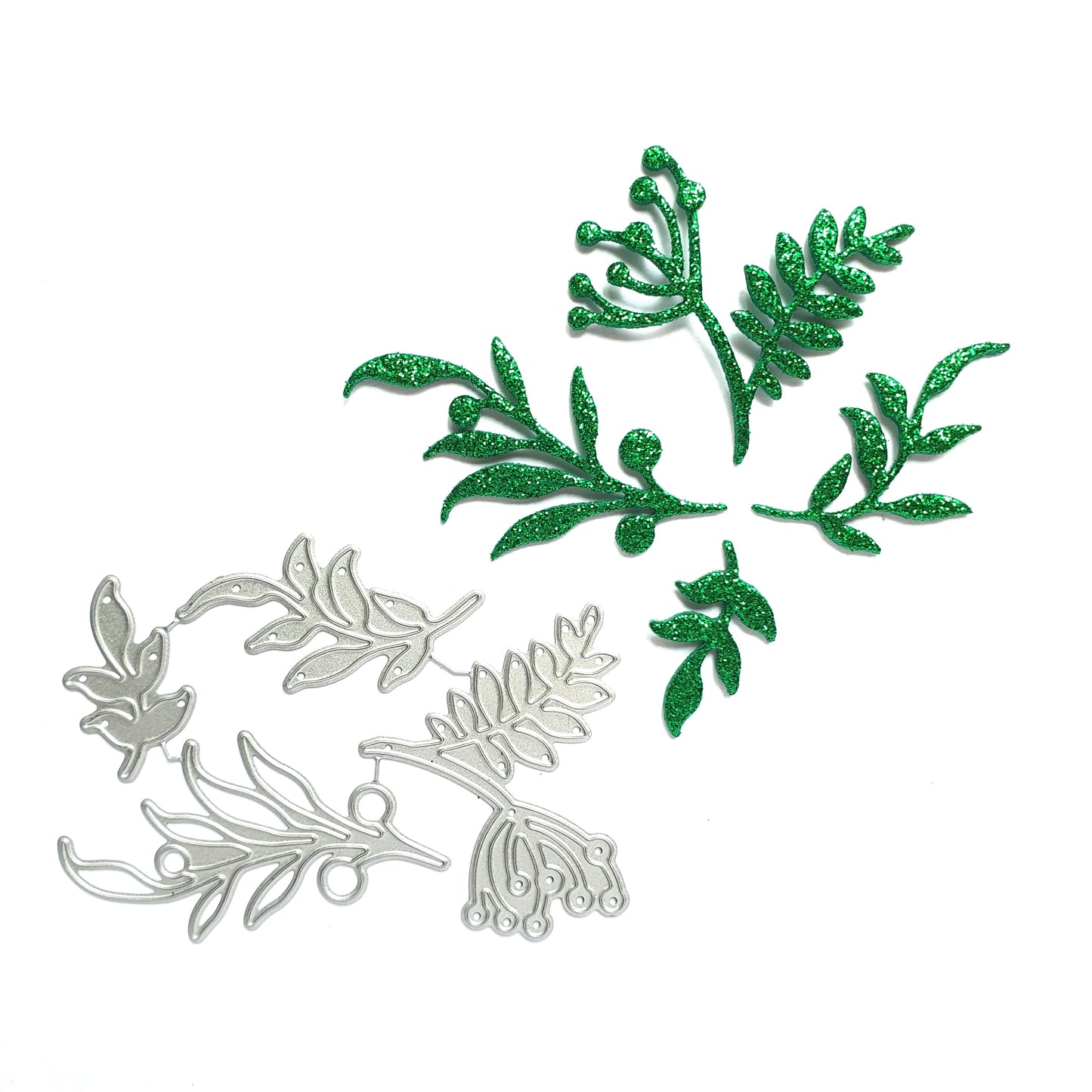 LEAVES CUTTING DIES 4 PCS - Luxy Kraft