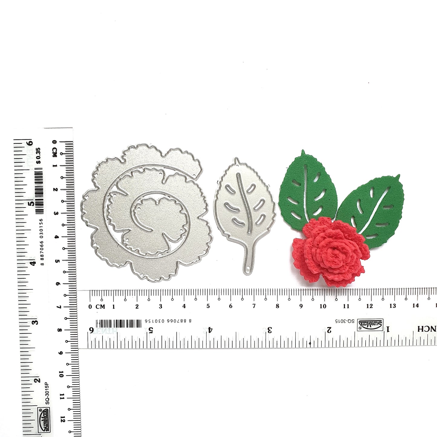 SPIRAL FLOWER LEAF CUTTING DIES - Luxy Kraft