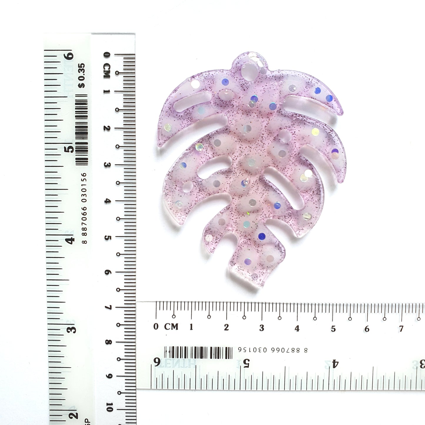 Earring molds "Monstera Leaves" silicone mold for epoxy and resin - Luxy Kraft