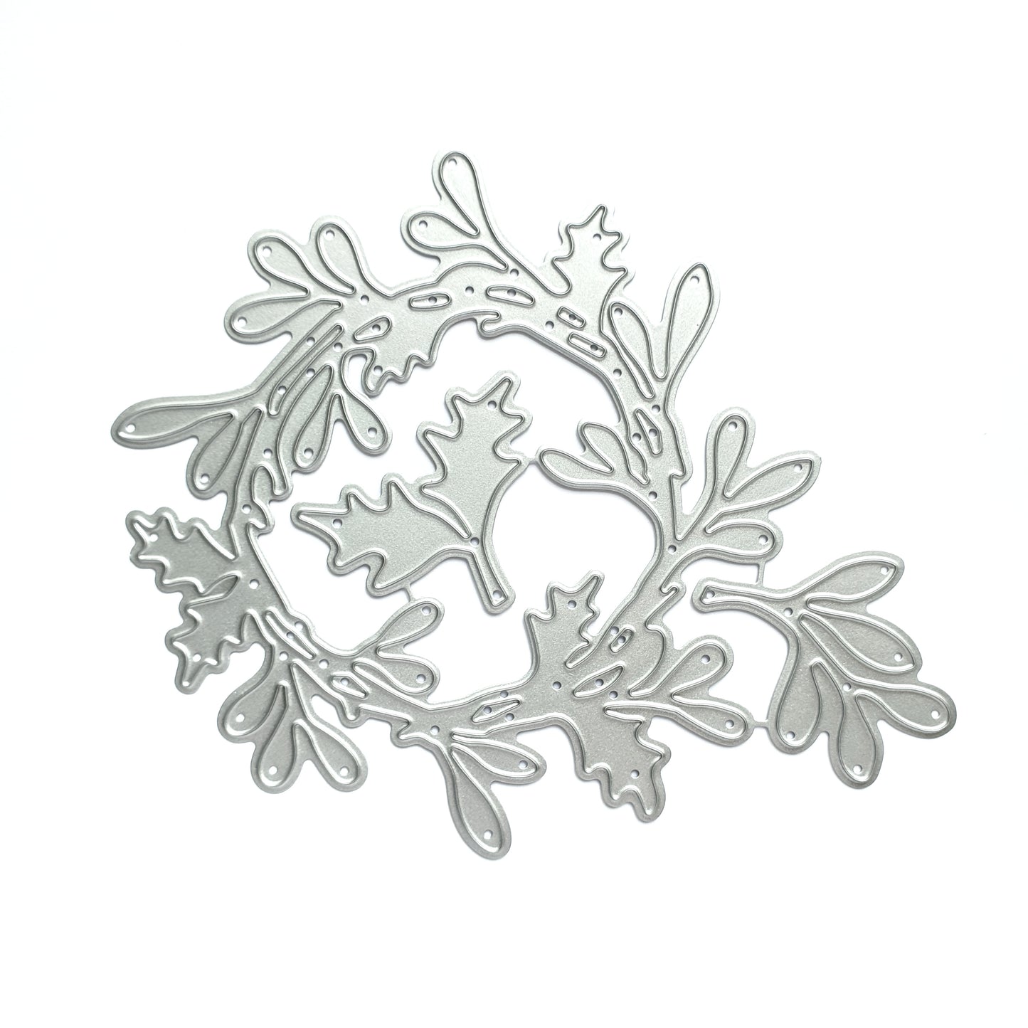 Christmas Leaves Metal Cutting Dies 3 pcs set - Luxy Kraft