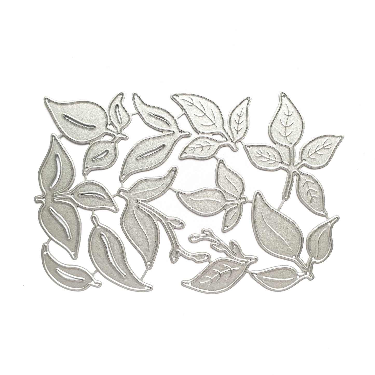 Leaves Metal Cutting Dies 11 pcs set - Luxy Kraft