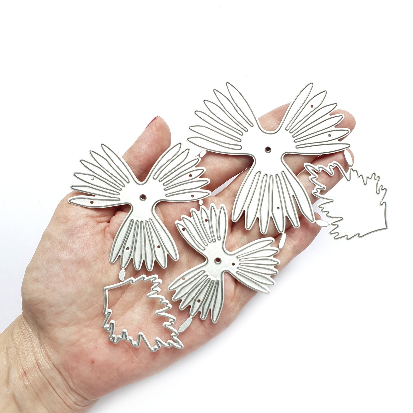Flower Leaves Chrysanthemum Metal Cutting Dies - Luxy Kraft