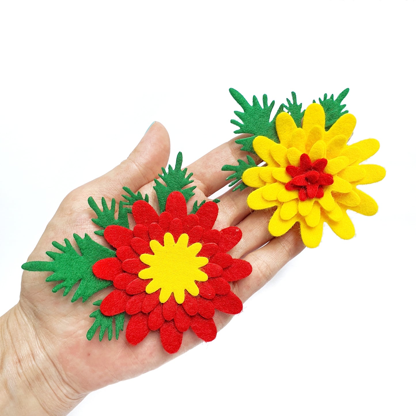 CHRYSANTHEMUM FLOWER LEAVES CUTTING DIES - Luxy Kraft